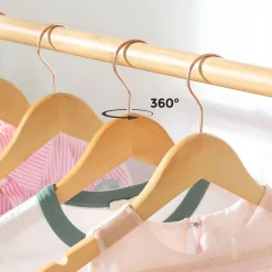 Best Sale SONGMICS 10 Cintres pinces rose gold Rouge