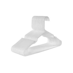 Shop SONGMICS 50 Cintres plastique blanc