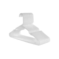 Shop SONGMICS 50 Cintres plastique blanc
