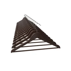 Shop SONGMICS 20 Cintres érable marron