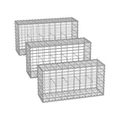 Shop SONGMICS 2 Gabions 100 x 50 x 30 cm
