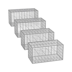 Sale SONGMICS 3 Gabions 100 x 50 x 50 cm