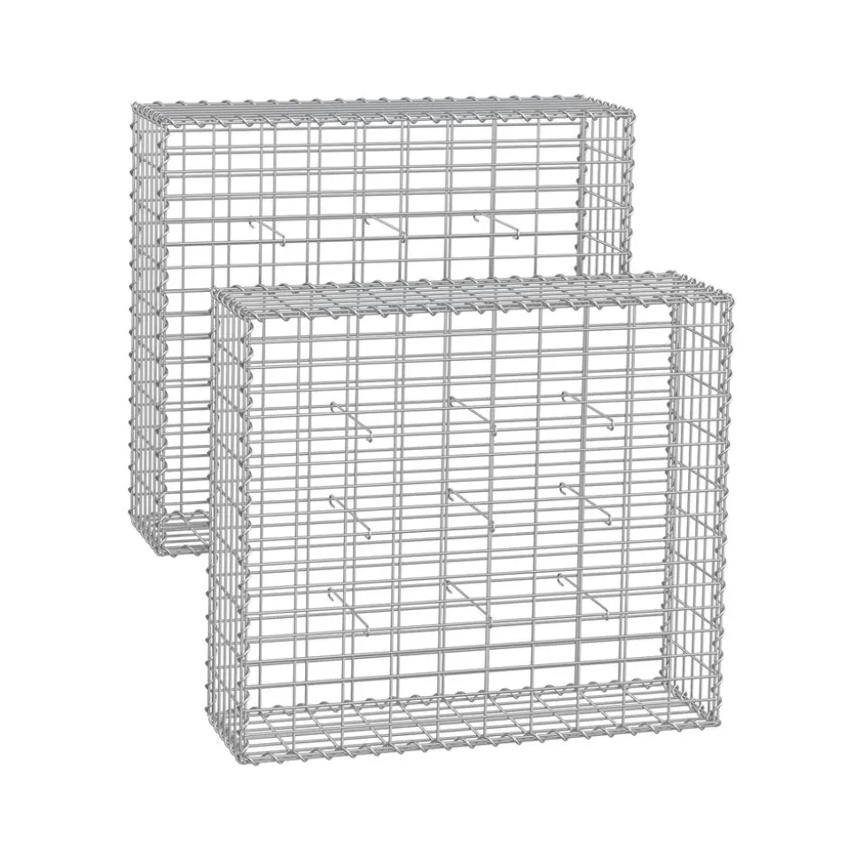 Online SONGMICS 3 Gabions 100 x 80 x 30 cm