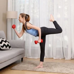 Discount SONGMICS 2 Haltères 2 kg jaune