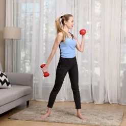 Discount SONGMICS 2 Haltères 2 kg jaune