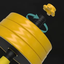 Best Sale SONGMICS 2 Haltères 3 kg Rouge