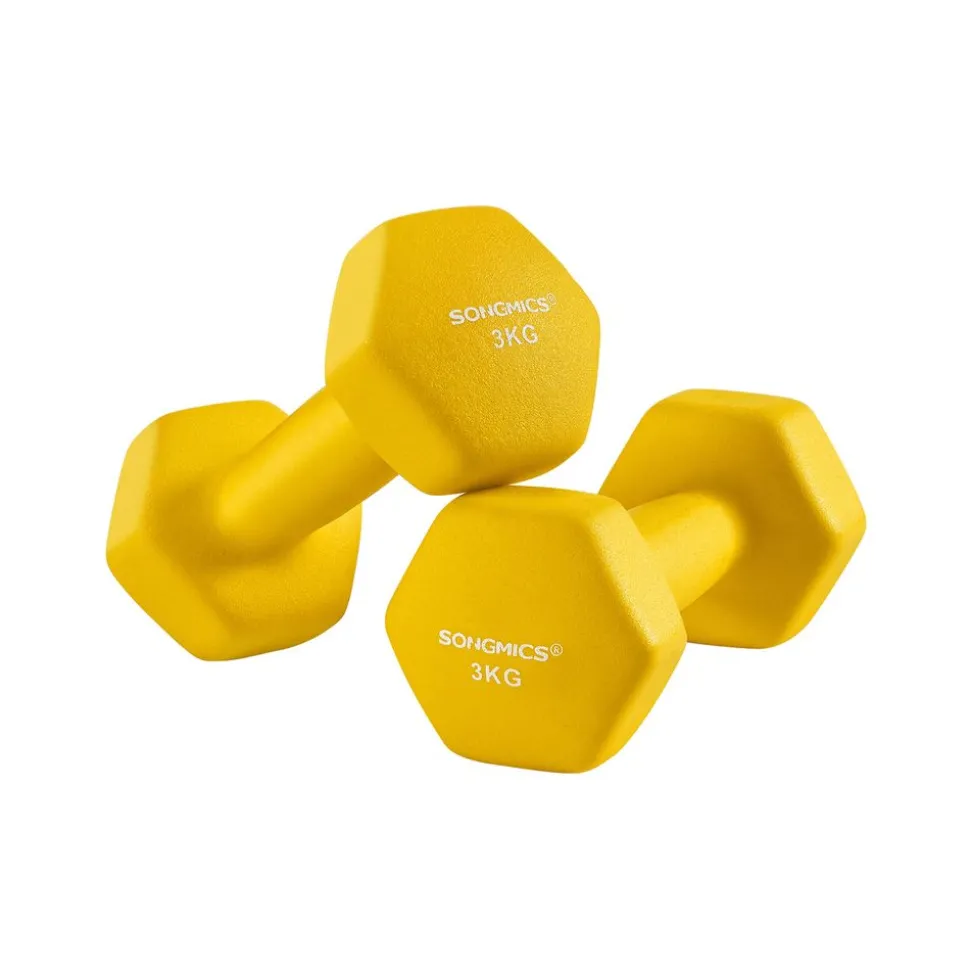 Discount SONGMICS 2 Haltères 2 kg Violet