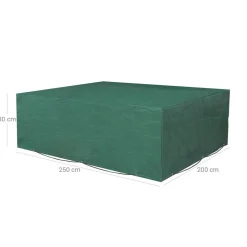 Cheap SONGMICS 3 Meubles de jardin marron