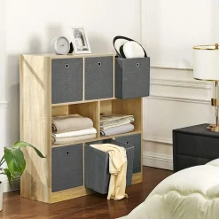 Outlet SONGMICS 6 Organisateurs de tiroirs gris