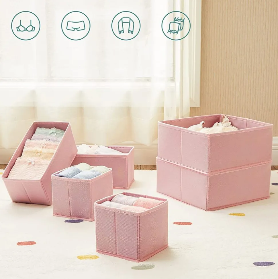 Flash Sale SONGMICS 6 Organisateurs gris