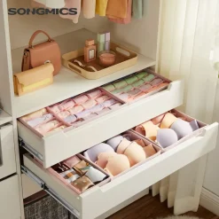 Cheap SONGMICS 8 Organisateurs tiroir gris