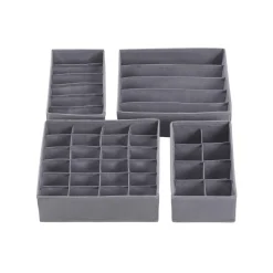 Cheap SONGMICS 8 Organiseurs de sous-vêtements pliables noir