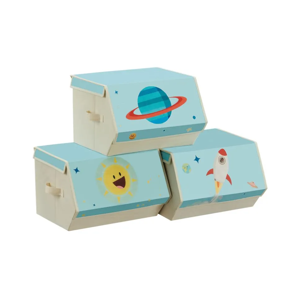 Sale SONGMICS 4 Paniers de rangement pliables 40 x 30 x 25 cm noir d'encre