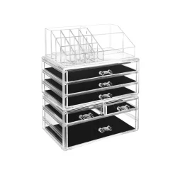 Cheap SONGMICS 3 Supports à bijoux Noir