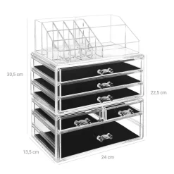 Cheap SONGMICS 3 Supports à bijoux Noir