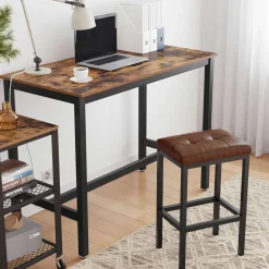 Best SONGMICS 2 Tabourets bar noir