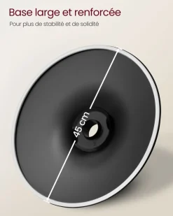 Outlet SONGMICS 2 Tabourets de bar avec dosier industriel