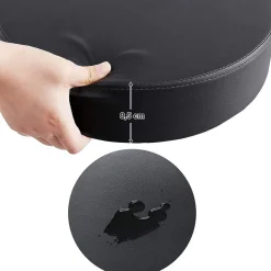 Cheap SONGMICS 2 Tabourets effet vieilli marron Marron Vintage