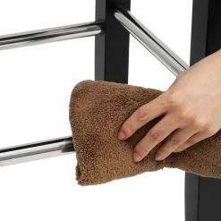 Discount SONGMICS 2 Tabourets hauts gris foncé