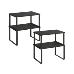 Best SONGMICS 4 Étagères de cuisine en métal argenté