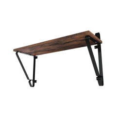 Best SONGMICS 2 Étagères flottantes industriel Brun Vintage Noir