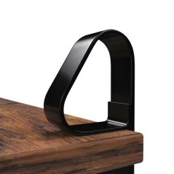 Best SONGMICS 2 Étagères flottantes industriel Brun Vintage Noir