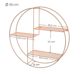 Cheap SONGMICS 3 Étagères grillagées noir Blanc