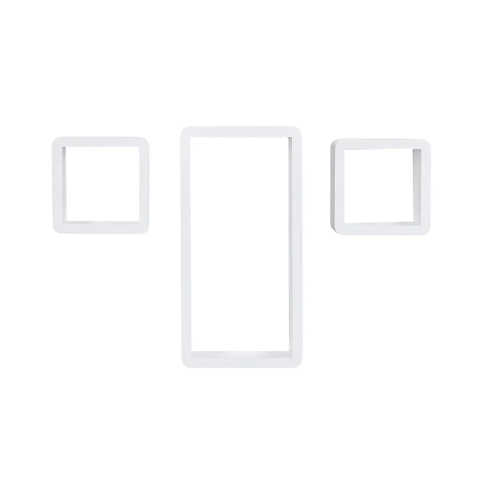 Store SONGMICS 3 Étagères murales blanc