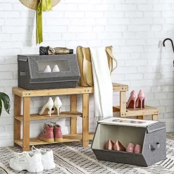 Shop SONGMICS 3 Étagères murales Blanc