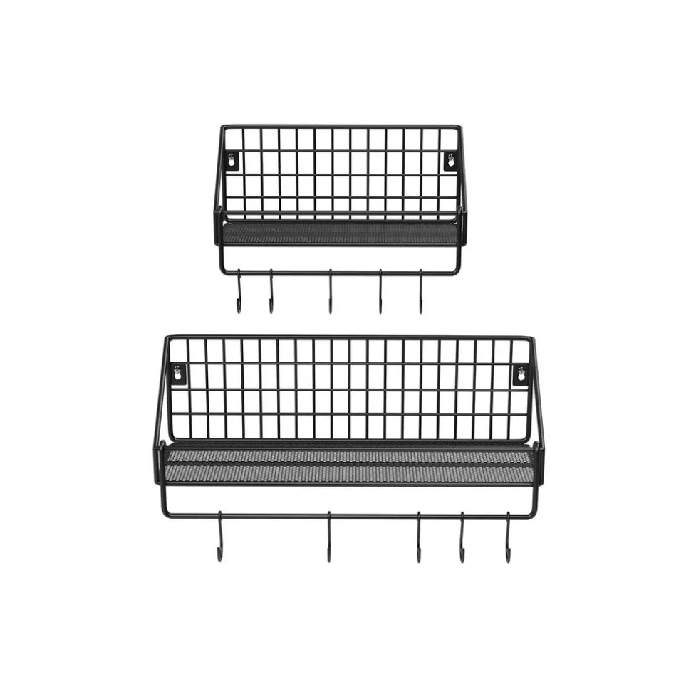 Online SONGMICS 2 Étagères murales grille Blanc