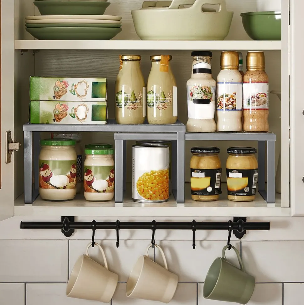 Shop SONGMICS 2 Étagères murales industriel Noir