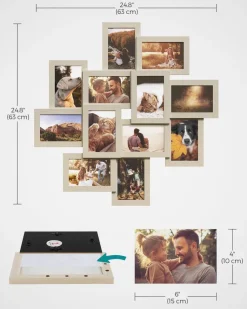 Hot SONGMICS 2 x 15 l poubelle double acier beige sable