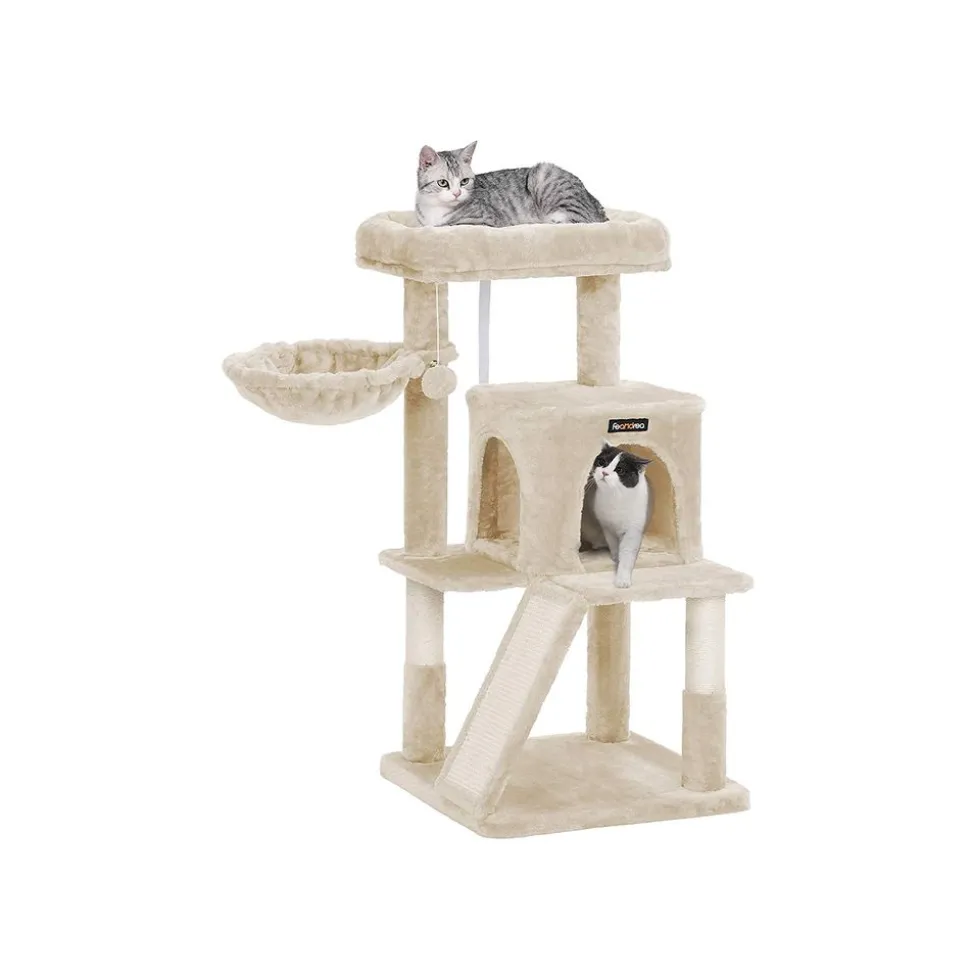 Shop SONGMICS Arbre à chat 96 cm gris clair