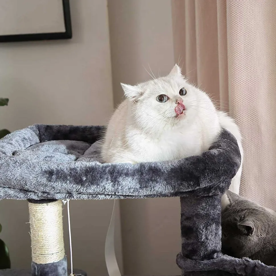 Best Sale SONGMICS Arbre à chat 120 cm gris clair