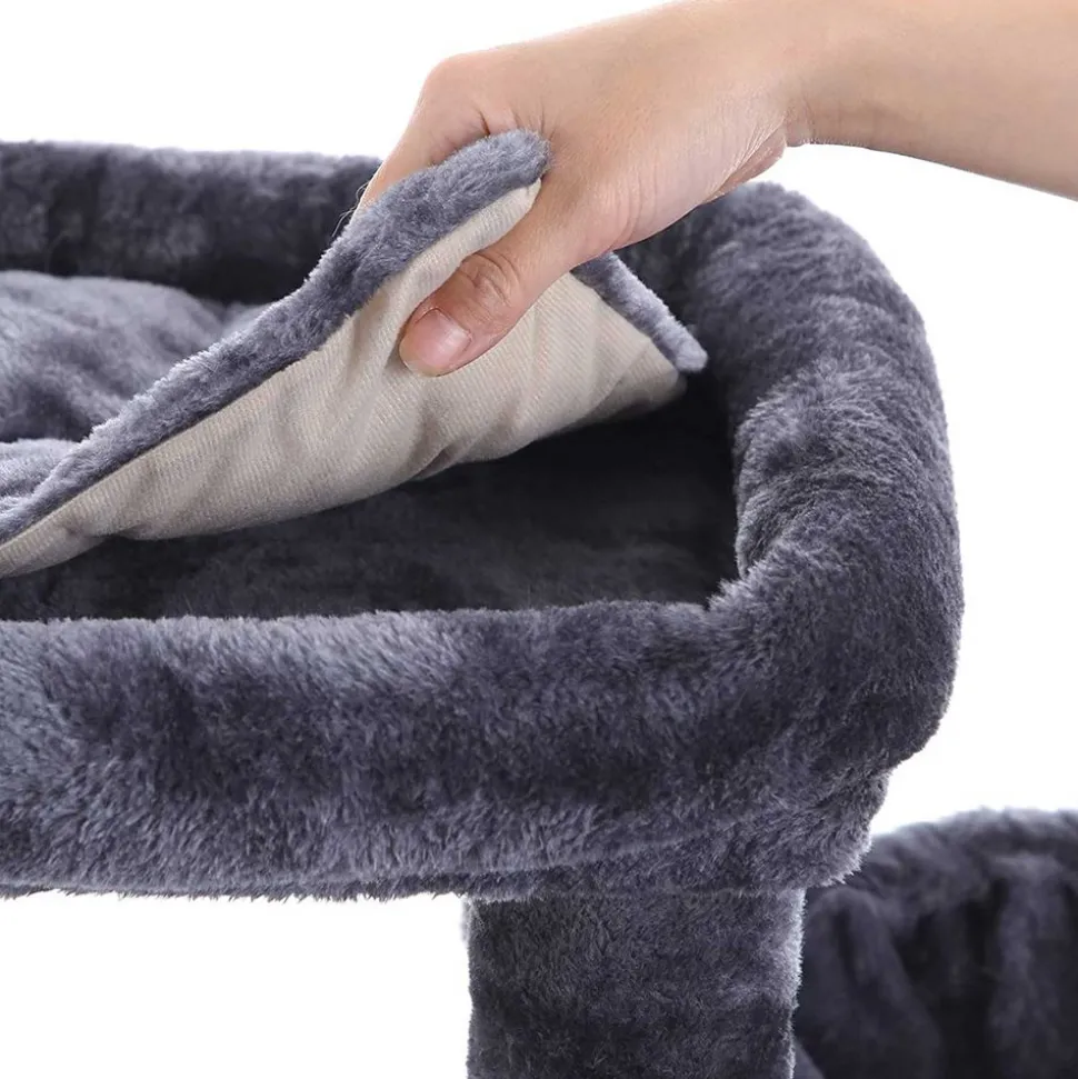 Best Sale SONGMICS Arbre à chat 120 cm gris clair