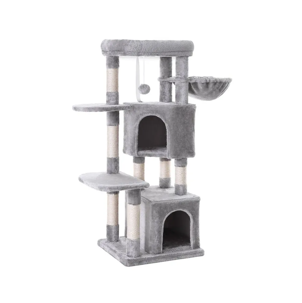 Best Sale SONGMICS Arbre à chat 120 cm gris clair
