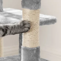 Best SONGMICS Arbre à chat 72 cm gris clair