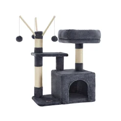 Best SONGMICS Arbre à chat 72 cm gris clair