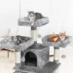 Clearance SONGMICS Arbre à chat 172 cm gris foncé