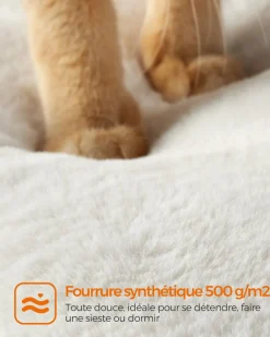 Outlet SONGMICS Arbre à chat 88 cm rustique