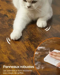 Outlet SONGMICS Arbre à chat 88 cm rustique