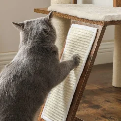 New SONGMICS Arbre à Chat griffoir  Brou de Noix