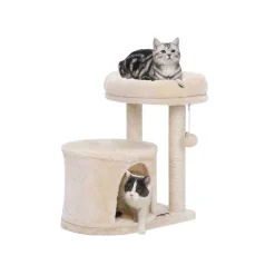 Fashion SONGMICS Arbre chat 57 cm beige