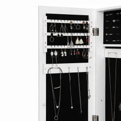 Best SONGMICS Armoire à bijoux Blanc