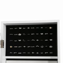 Best SONGMICS Armoire à bijoux Blanc