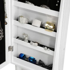 Best SONGMICS Armoire à bijoux Blanc
