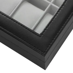 Store SONGMICS Armoire à bijoux blanc avec miroir