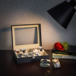 Store SONGMICS Armoire à bijoux blanc avec miroir