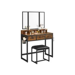 Best Sale SONGMICS Armoire à bijoux miroir blanc