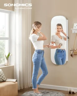 Flash Sale SONGMICS Armoire à Bijoux Murale Blanc